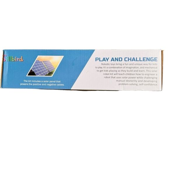 Sillbird Solar Robot Creation Kit STEM Learning Toy. 190 Easy-Build Pieces. NEW. - Picture 3 of 6